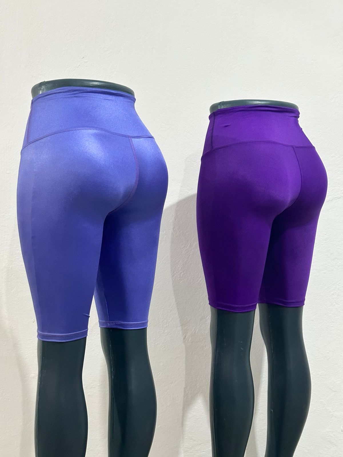 Biker azul tornasol y morado