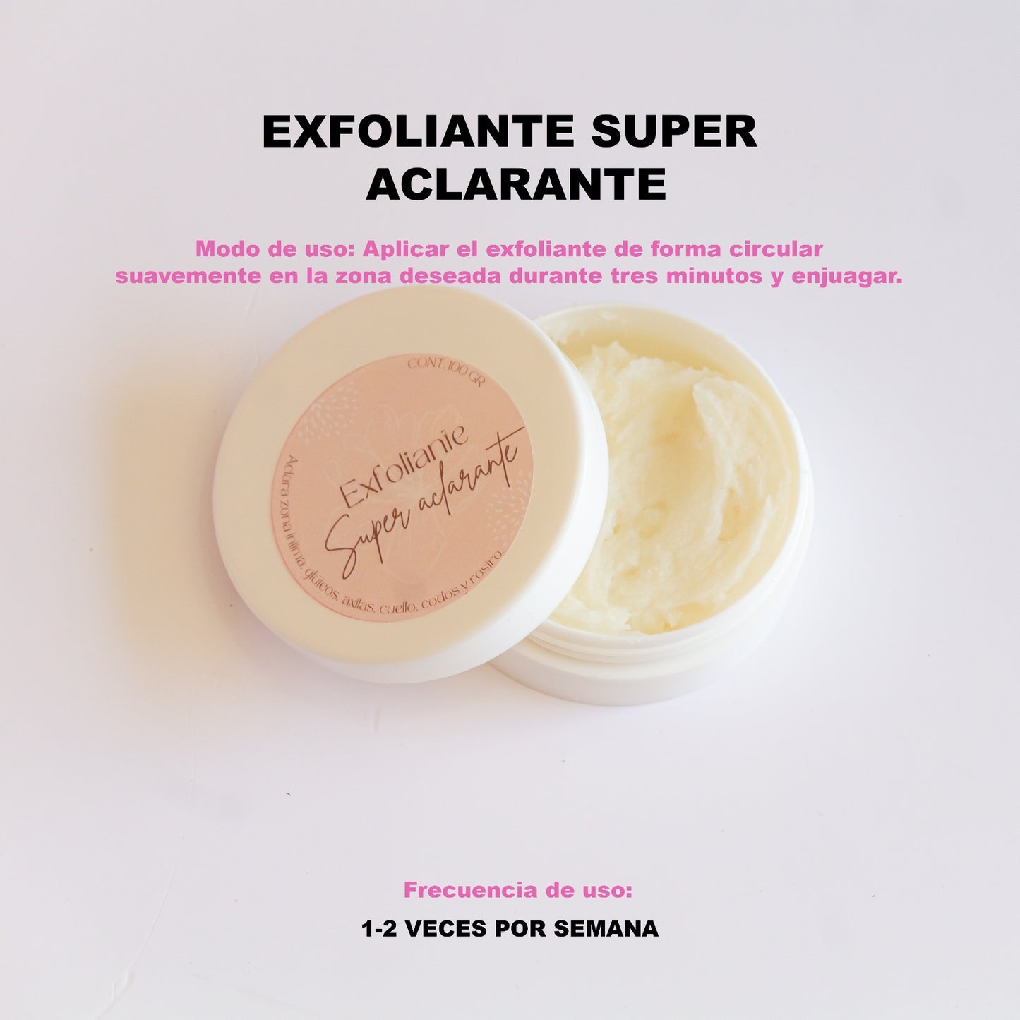 Exfoliante super aclarante
